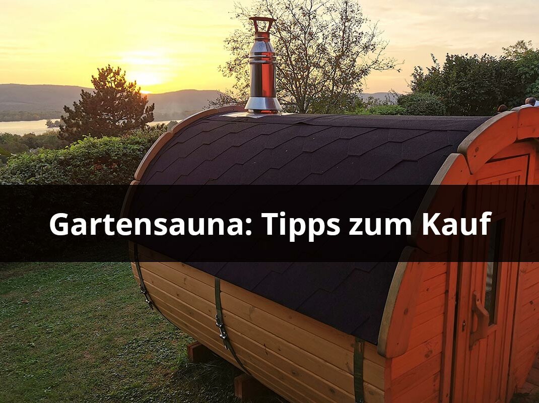 Sauna kaufen – Fasssauna  Infrarotkabine  Gartensauna & Co.