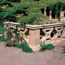 Bodensteine fr Stein Balustrade - Mediaeval Plinth