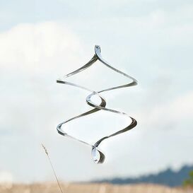 Windspiel als Spirale aus Metall fr den Garten - Hava